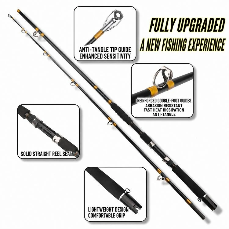 two piece offshore jigging rod two piece offshore jigging rod