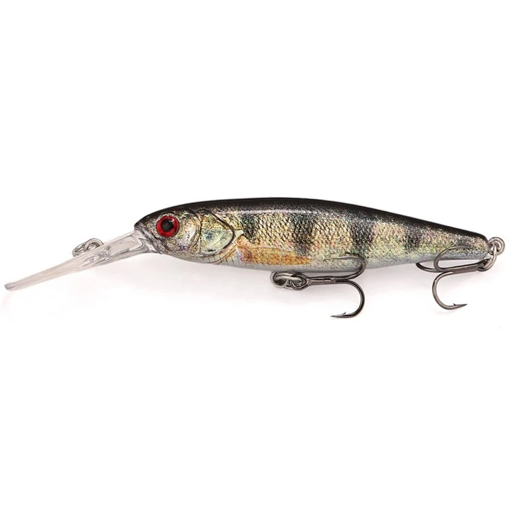 Custom color hard minnow fishing lure