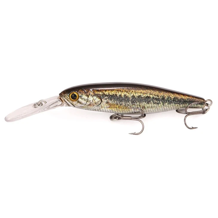 Hard minnow lure ABS plastic body