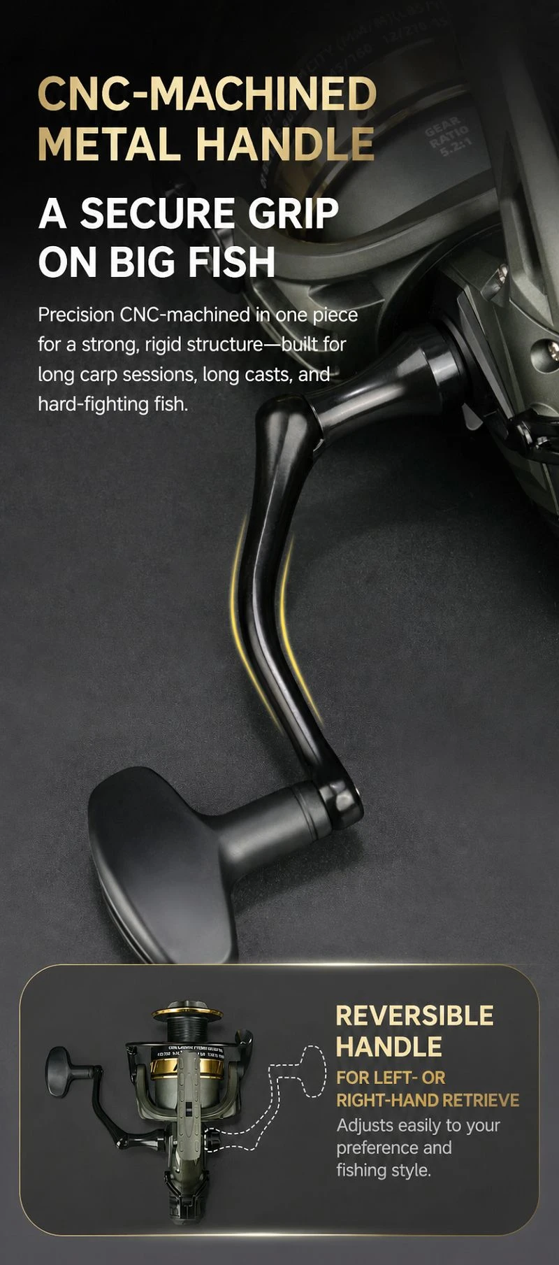 OEM carp fishing reel OEM carp fishing reel