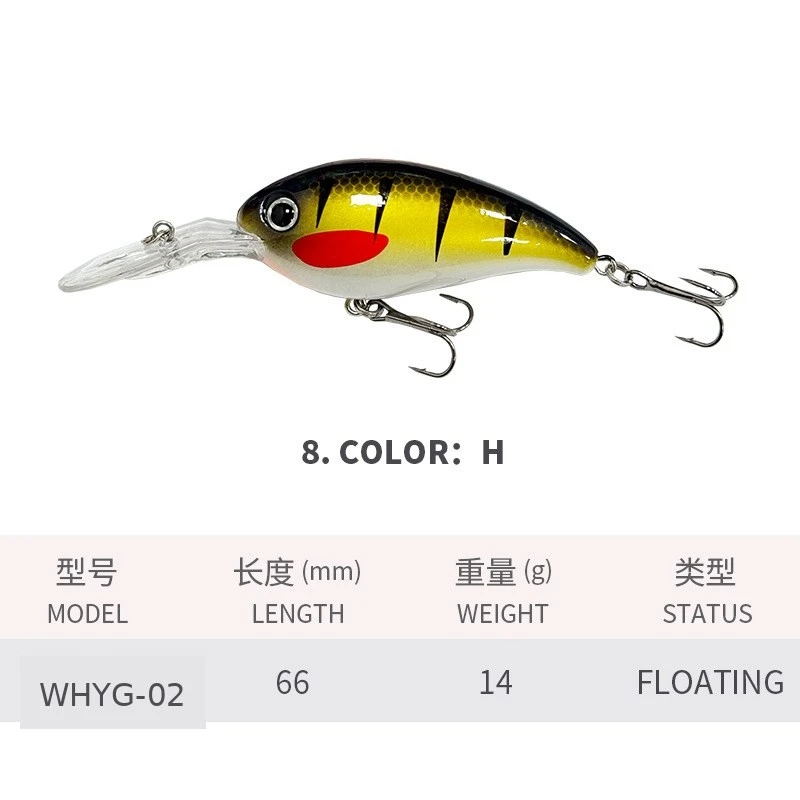 round bill crankbait manufacturer China round bill crankbait manufacturer China